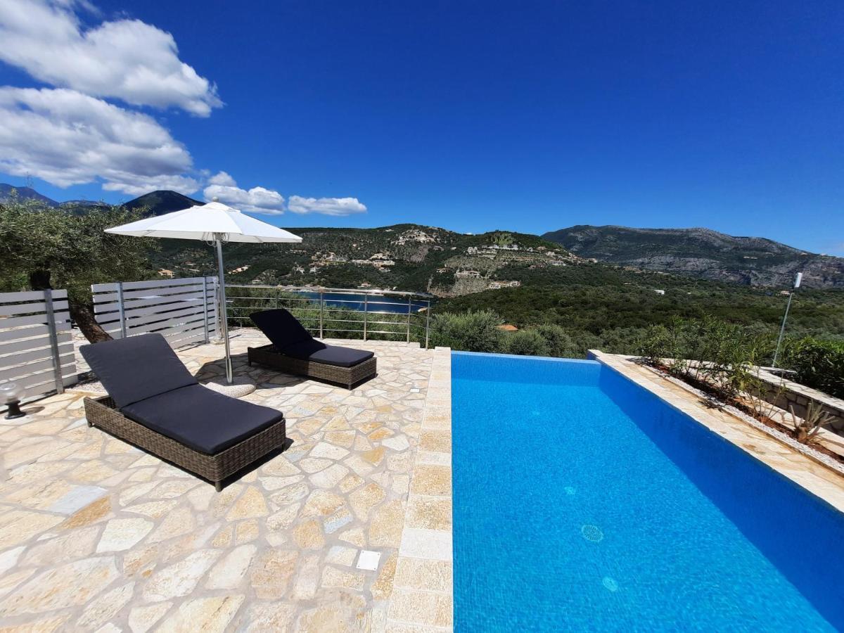 Villas Amantea- Four Villas With Big Pool And Infinity Pool Sivota  Luaran gambar