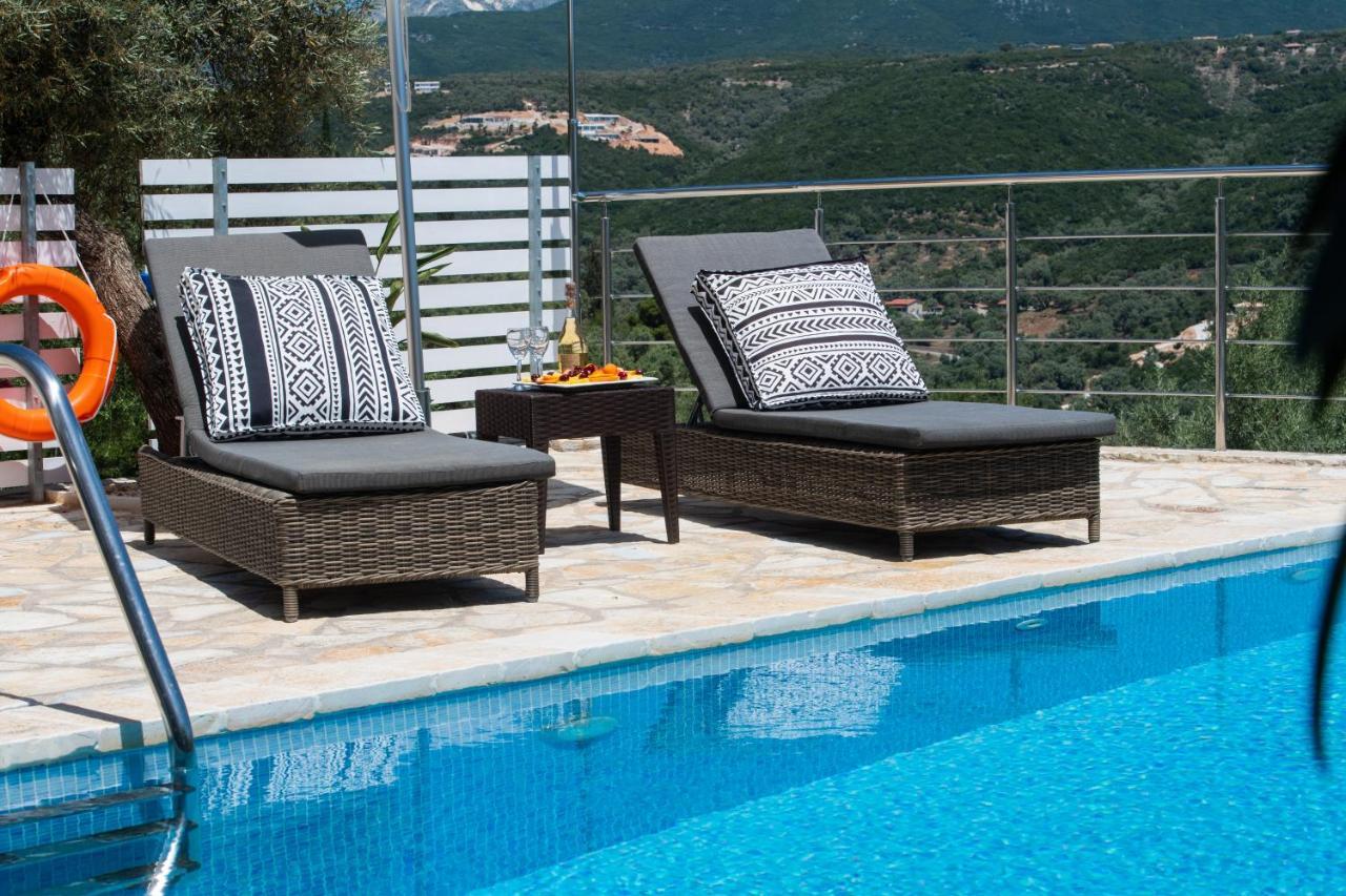 Villas Amantea- Four Villas With Big Pool And Infinity Pool Sivota  Luaran gambar