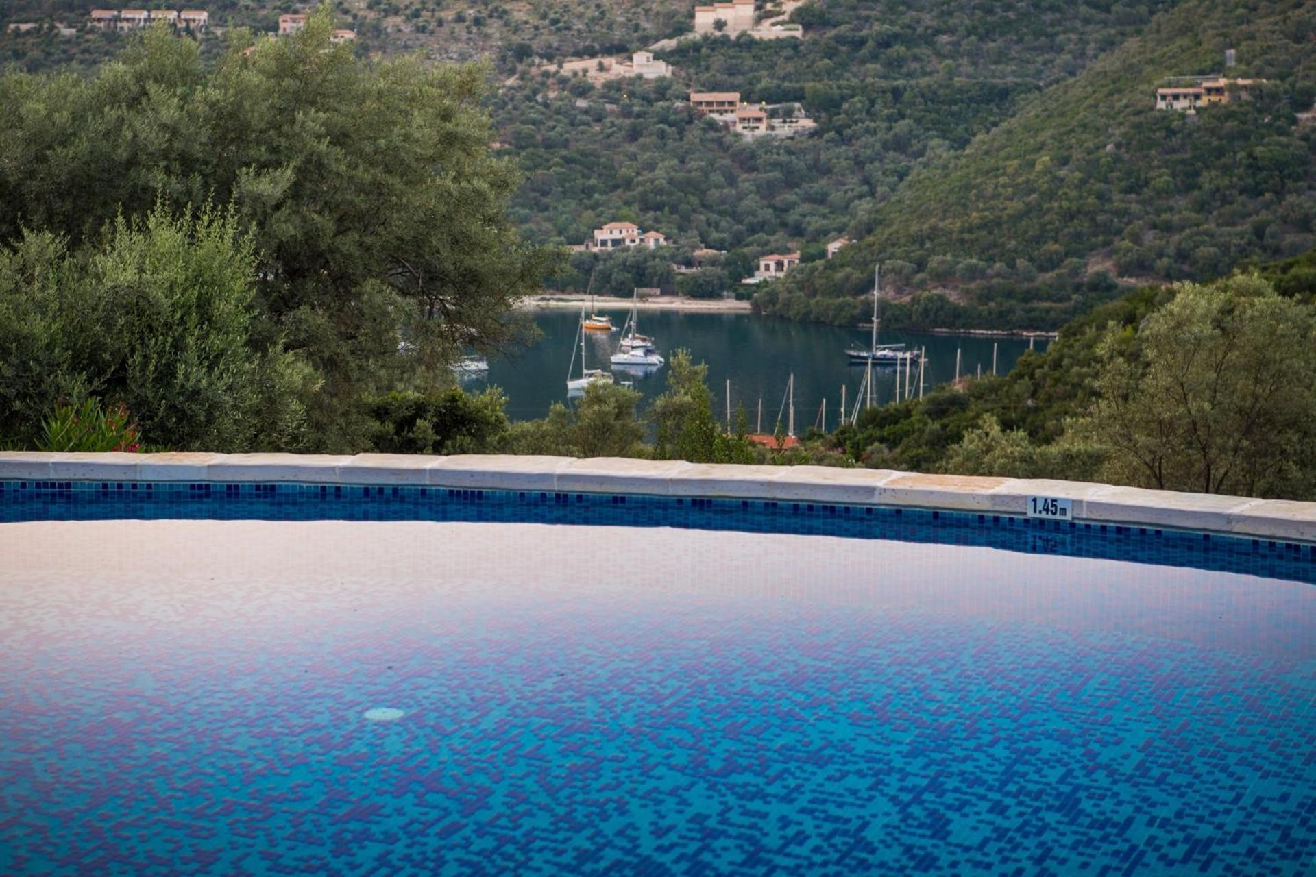 Villas Amantea- Four Villas With Big Pool And Infinity Pool Sivota  Luaran gambar