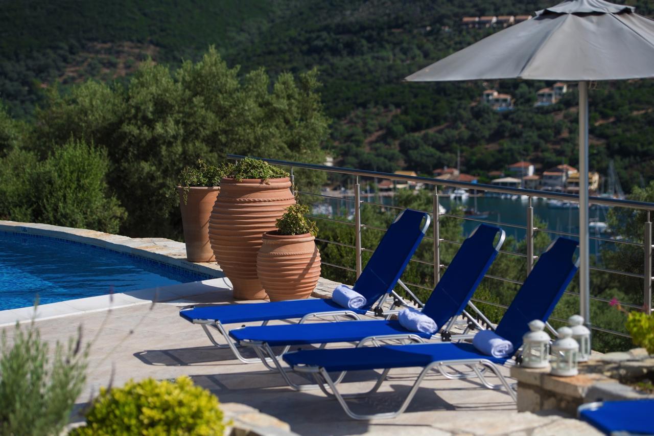 Villas Amantea- Four Villas With Big Pool And Infinity Pool Sivota  Luaran gambar
