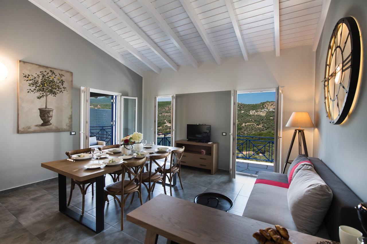 Villas Amantea- Four Villas With Big Pool And Infinity Pool Sivota  Luaran gambar