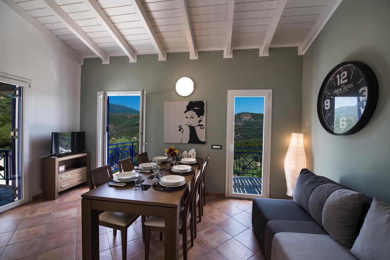 Villas Amantea- Four Villas With Big Pool And Infinity Pool Sivota  Luaran gambar
